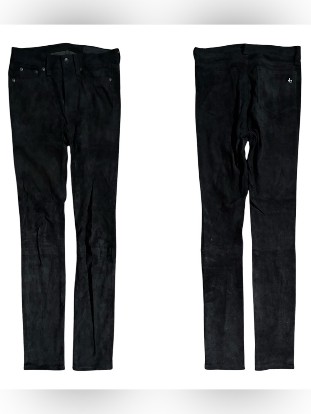 Rag & Bone Lamb Suede Skinny Pants